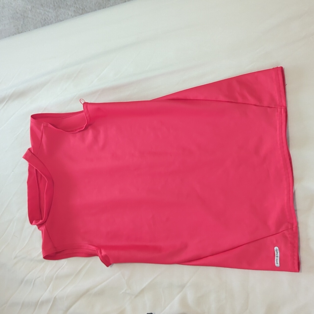 Boys red cut off